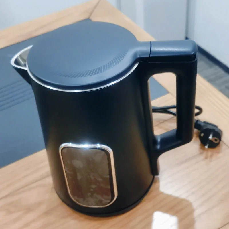 

2026-1.7L Digital Smart Electric Kettle with Temperature Controller Wireless Induction Heating V-notch Display Water Boiler for