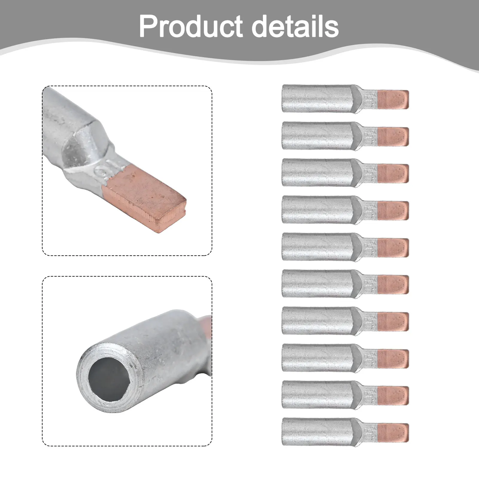 DTLC Terminals Wire Connector Silver Gold High Conductivity Materials Multiple Models Availability Secure Connection Design
