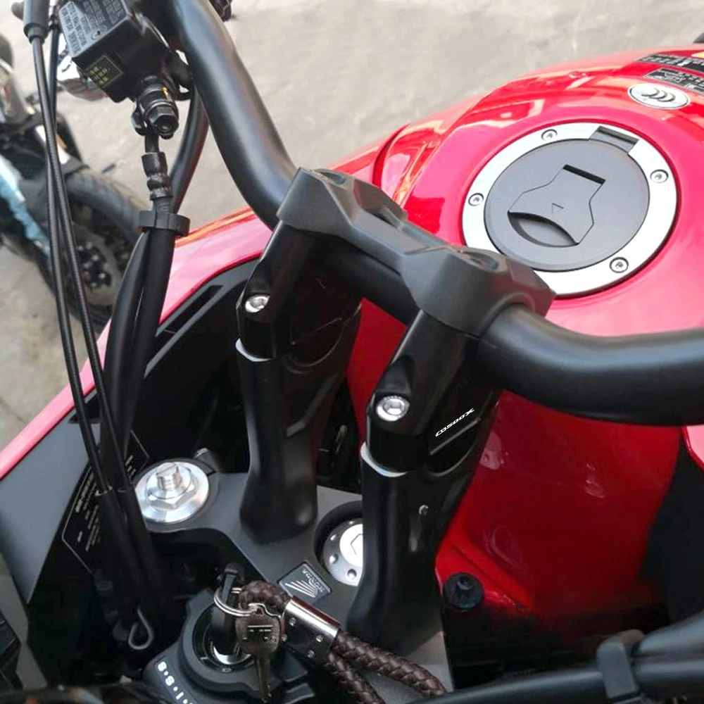 Handlebar Riser For Honda CB500X CB 500 X 500X 2020 Motorcycle Height Up Moves Backward Adapter Clamp 28MM Handle Bar Raiser