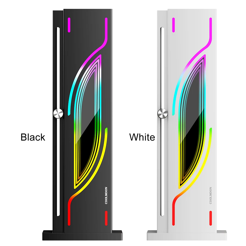 Soporte de soporte GPU ARGB de 5V, altura ajustable, soporte para tarjeta gráfica, soporte para tarjeta de vídeo, soporte para tarjetas gráficas de PC