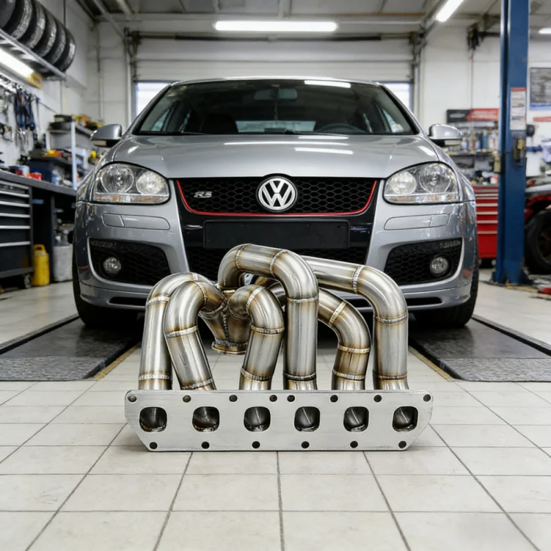 

Выпускной коллектор для Volkswagen Golf 4 MK4 R32 2002-2005, нержавеющая сталь SS304, улучшенная производительность, идеальная установка.