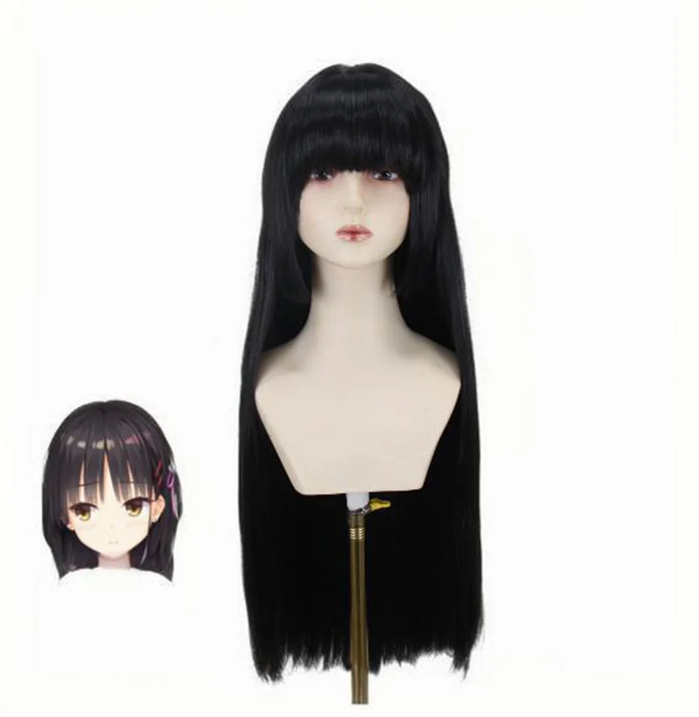Peluca de cosplay de fibra resistente al calor - Café Stella y los Reapers Natsume Shiki