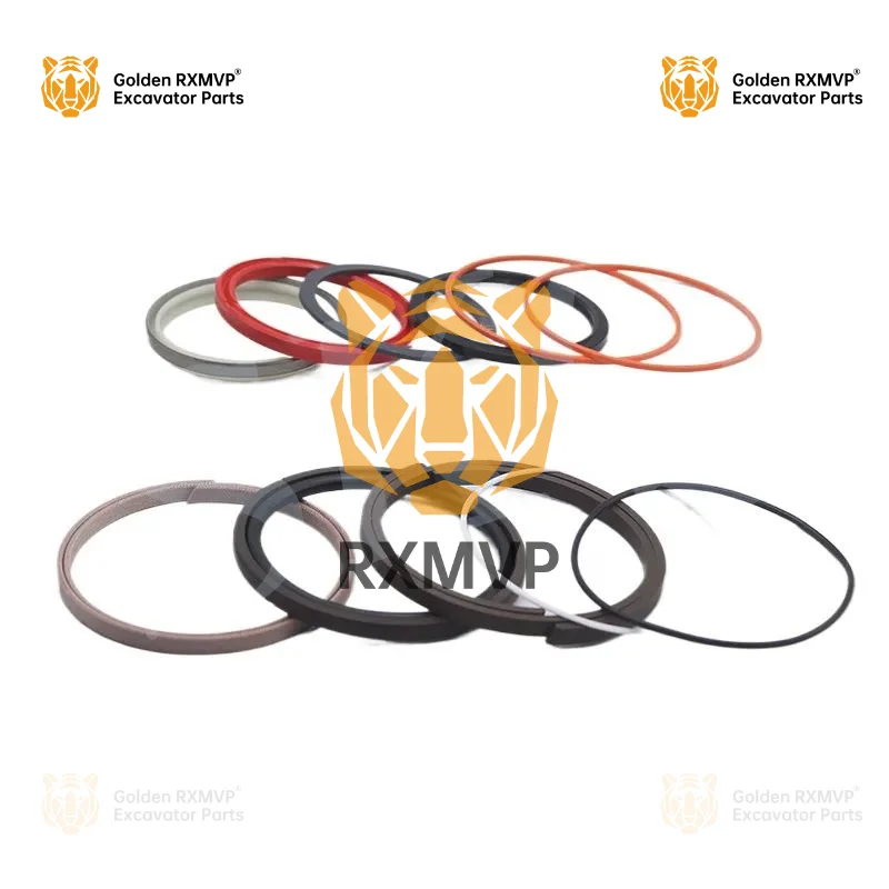 For Kobelco SK kx E330C E330D oil cylinder oil seal, walking and tightening sealing ring, large arm excavator accessories