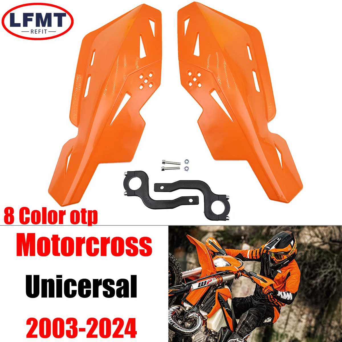 Protector de mano Universal para motocicleta, Protector a prueba de viento, 7/8 pulgadas, 22mm, para KTM, ATV, XCW, XCF, SXF, XC, Honda, Yamaha, Kawasaki, Suzuki