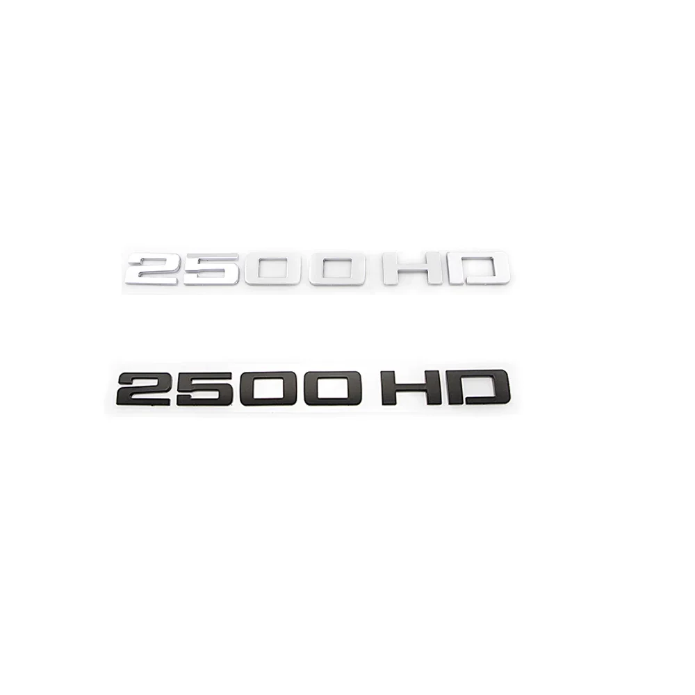 

2500HD Logo ABS Pickup Truck Label Silverado Door Label Car Stickers Accessories Car Decoration Suitable for Most Car Models
