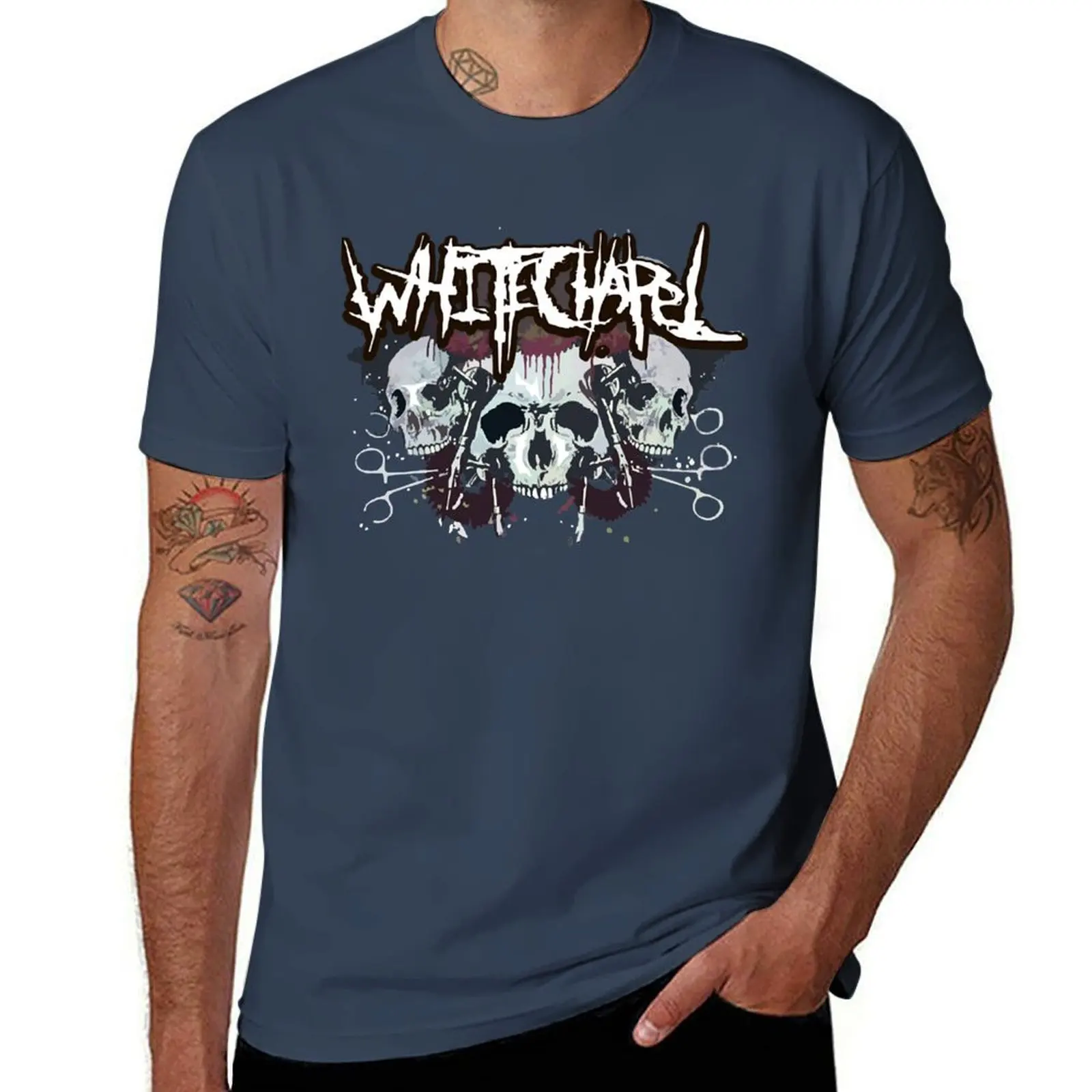 Gift For Women Deathcore Whitechapel Band Cute Graphic Gifts T-Shirt man t shirt summer mens graphic t shirts T-Shirt
