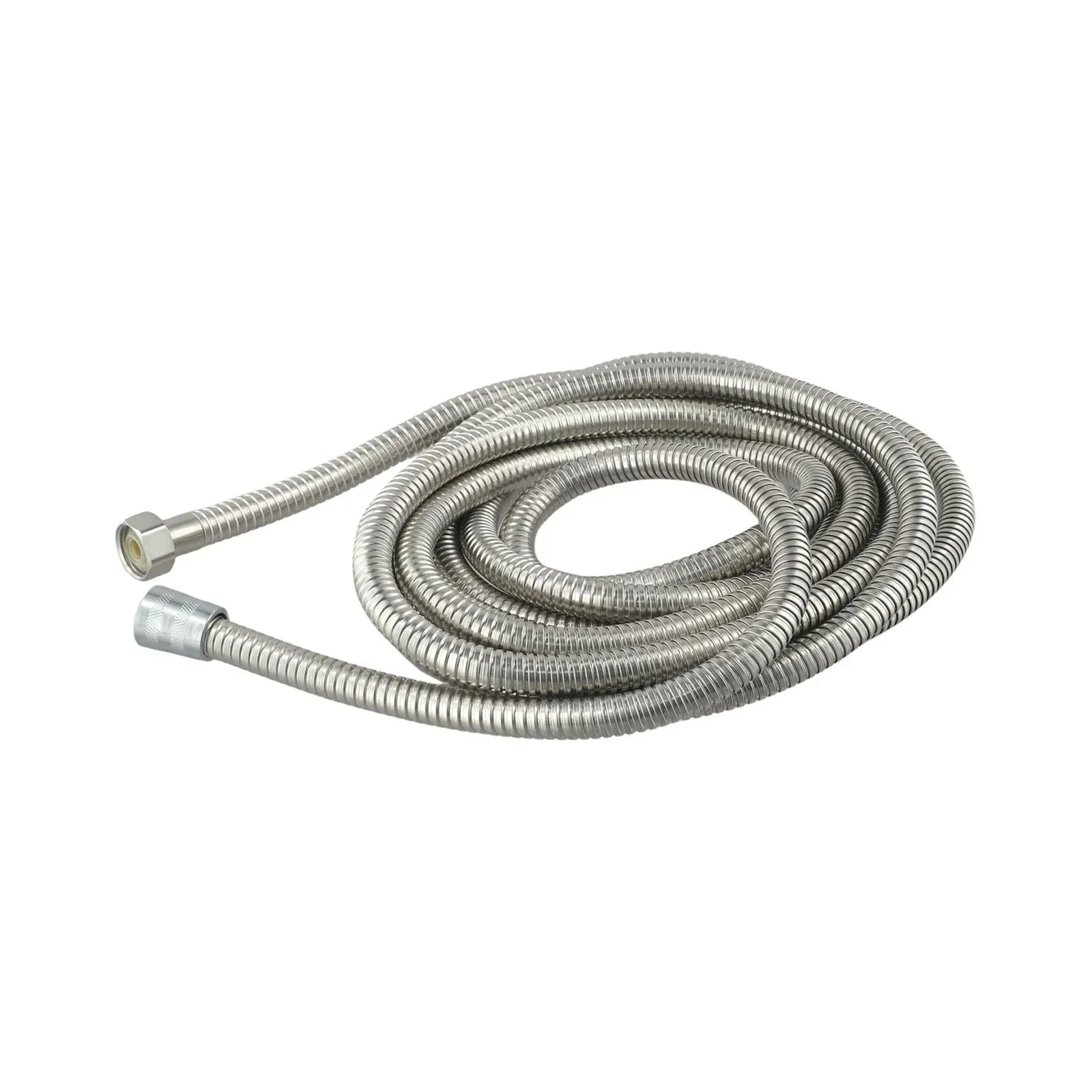 1pc Stainless Steel Flexible Shower Hose3M/4M/5M Shower Water Hose     Extension Plumbing Pipe Pulling Tube Bathroom Accessories