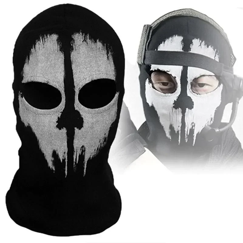 Novelty Balaclava Ghost Skull Bicycle Motorcycle Helmet Head Cover Ski Sports Neck Mask