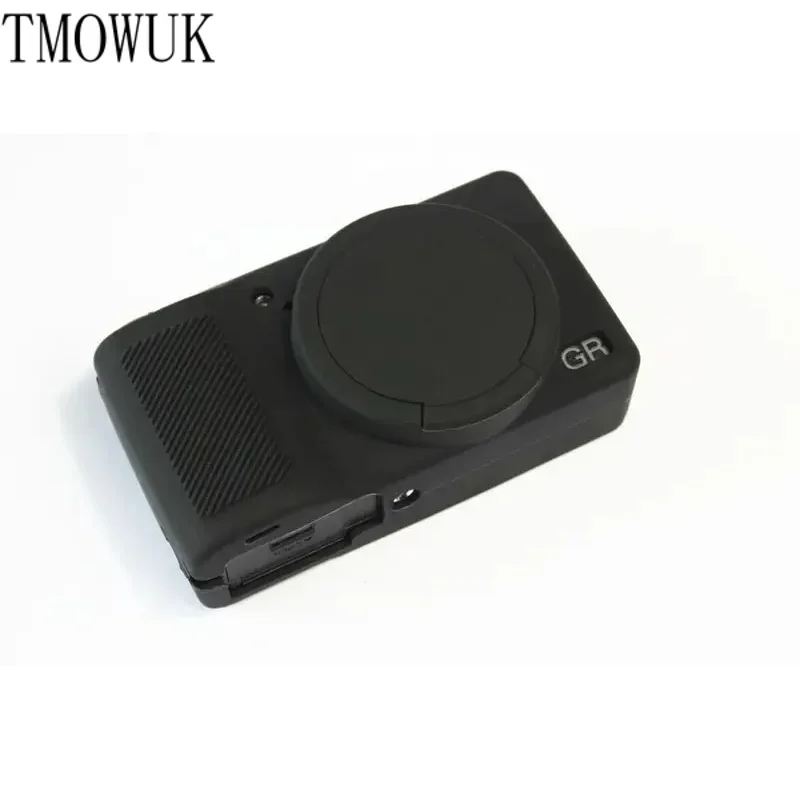 Camera soft silicone protector skin case cover lens cap，For Ricoh GR III GR3 Silicone cover Armor Skin Case Body Cover