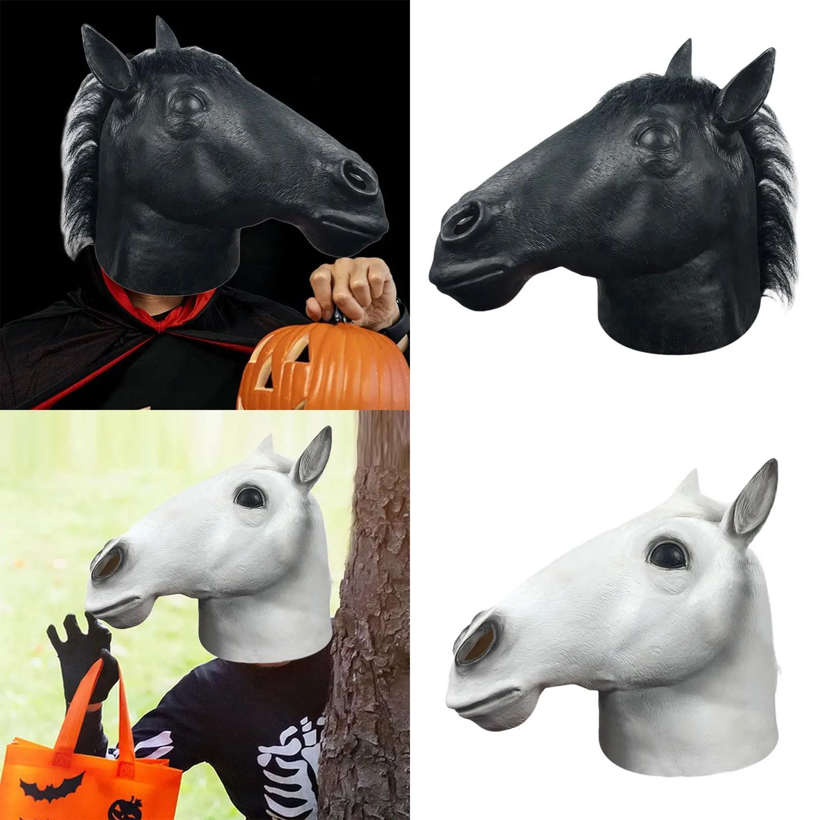 

Хэллоуин корова маска головной убор костюм для маскарада реквизит подарок на день рождения