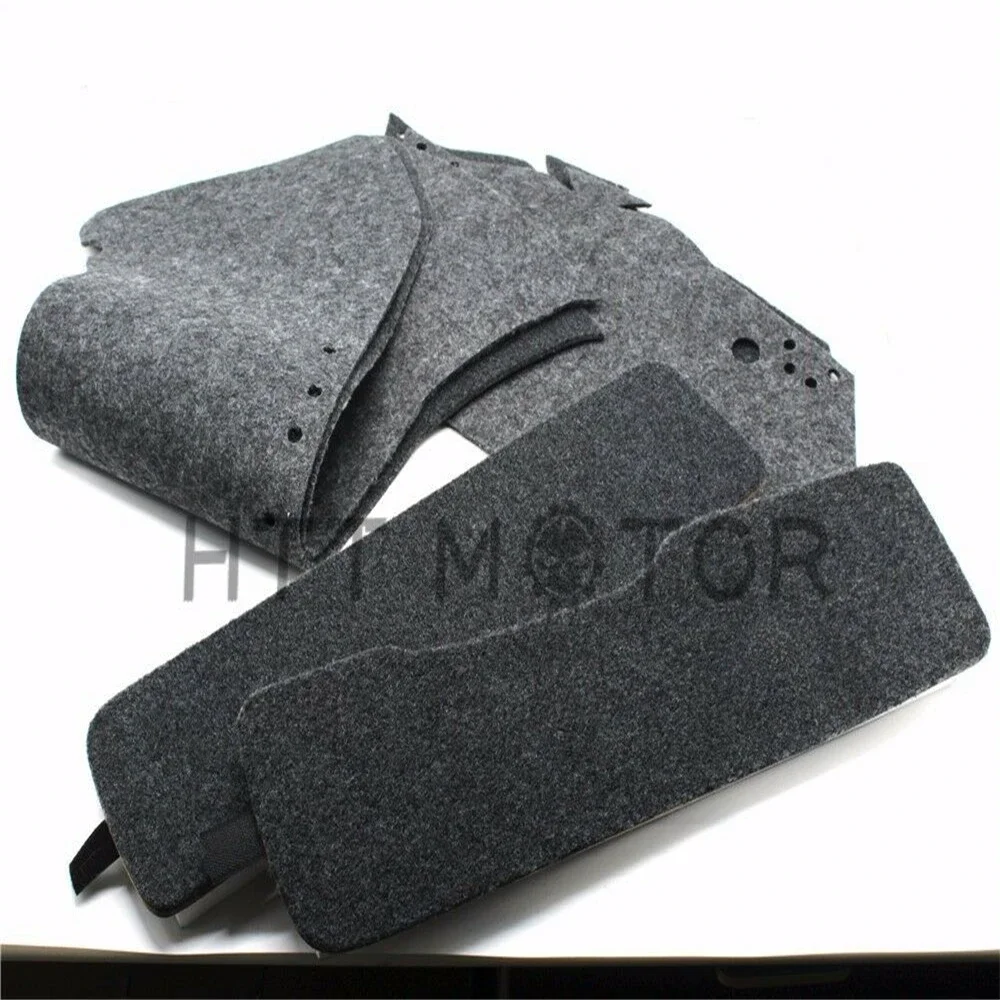 

Motorcycle Parts Hard Saddlebag Carpet Liner for 1994-2013 Harley Davidson Touring FLHT FLHR FLHX 2010 2011 2012 GRA