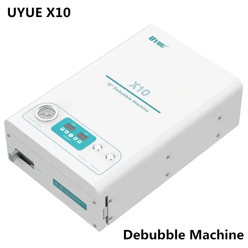 UYUE X10 Bubble Removal Machine Automatic Timing Power Off Bubble Remover For Phone Refurbished Repair Exhaust Debubbler