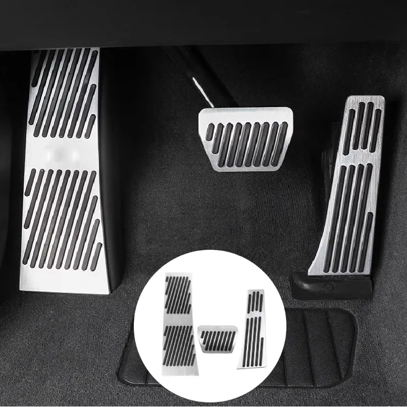 For BMW 6 Series F12 F13 F06 Gran Coupe 2011-2018 Aluminum alloy Car Accelerator Brake Pedals Rest Foot Pedals Cover Accessories