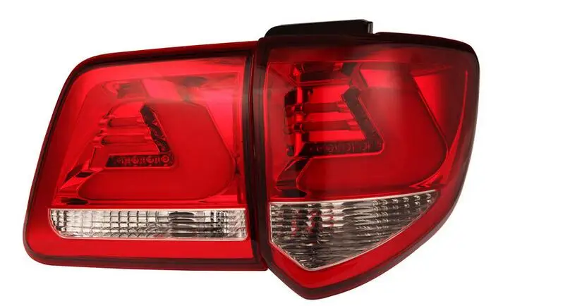 

One set Car Styling for Fortuner Taillights 2012 2013 2014 for Fortuner LED Tail Lamp+Turn Signal+Brake+Reverse LED light