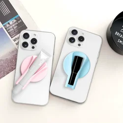 Silicone Lip Gloss Magnetic Phone Holder Unlimited Models Universal Lazy Bracket Mobile Phone Holder Placement Lipstick