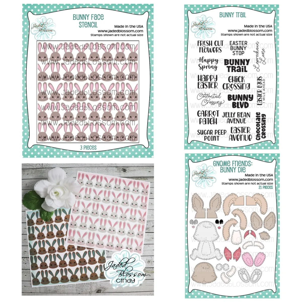 

Bunny Metal Cutting Dies Clear Stamps Stencil for Decorating Scrapbook Diy Paper Card Album Mould Embossing Craft 2024 Arrivals