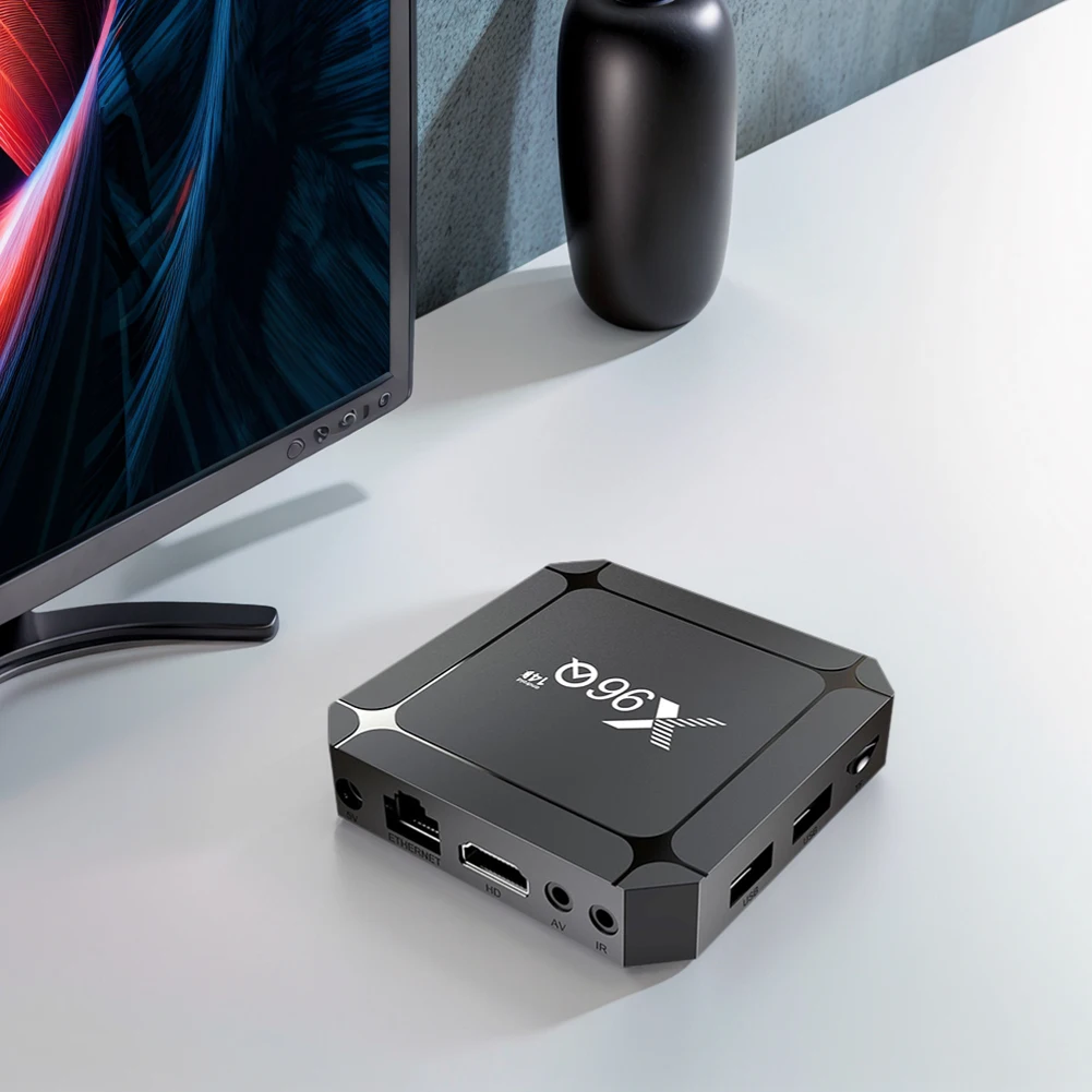 X96Q Android 14 TV Box RK3518 رباعي النواة Cortex-A53 شرائح صندوق التلفزيون الذكي ثنائي النطاق 2.4G/5.8 جيجا هرتز WiFi6 Set Top Box Android Box #2