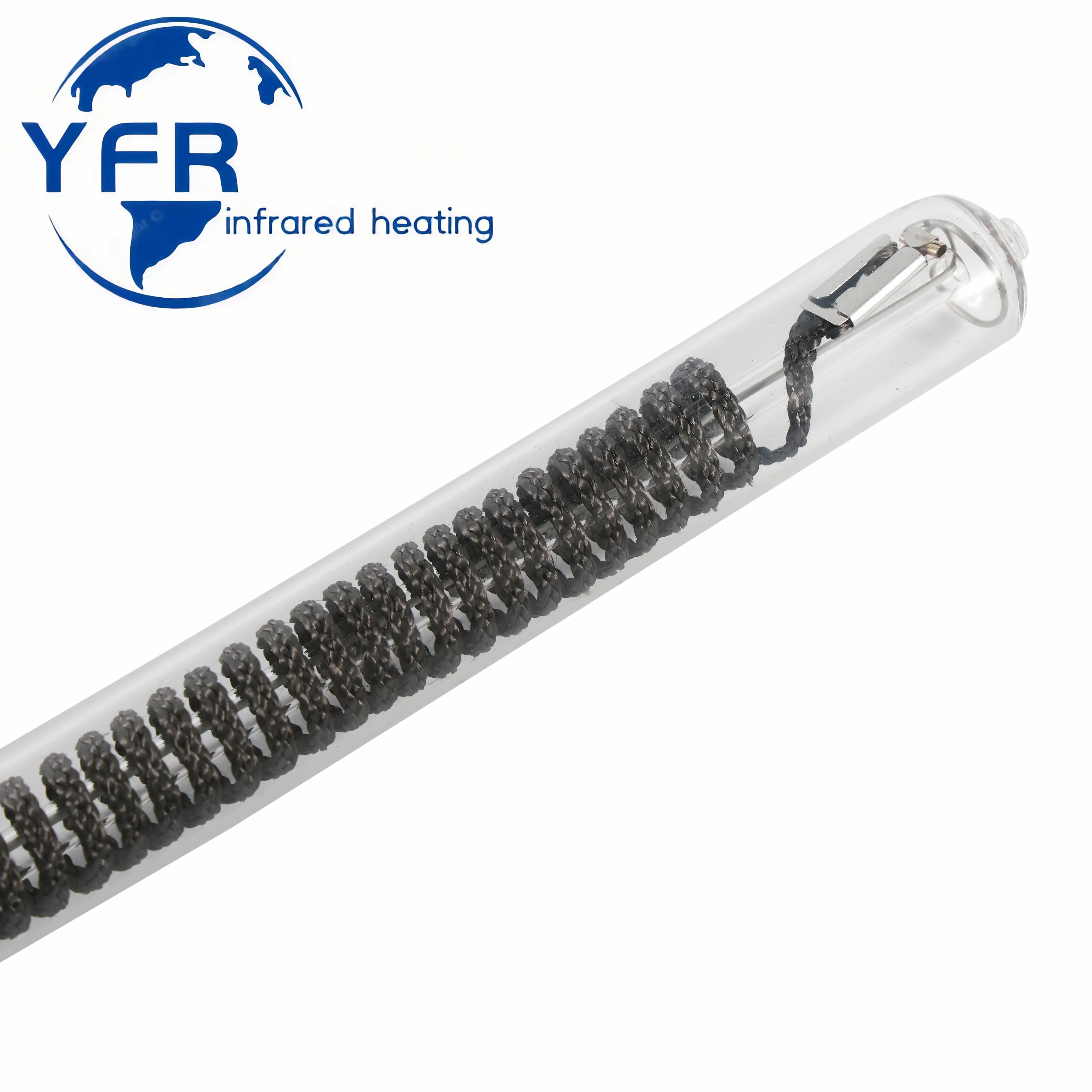 Carbon fiber far infrared heating tube quartz far IR gold-plated heating tube far infrared ceramic heating tube heater element