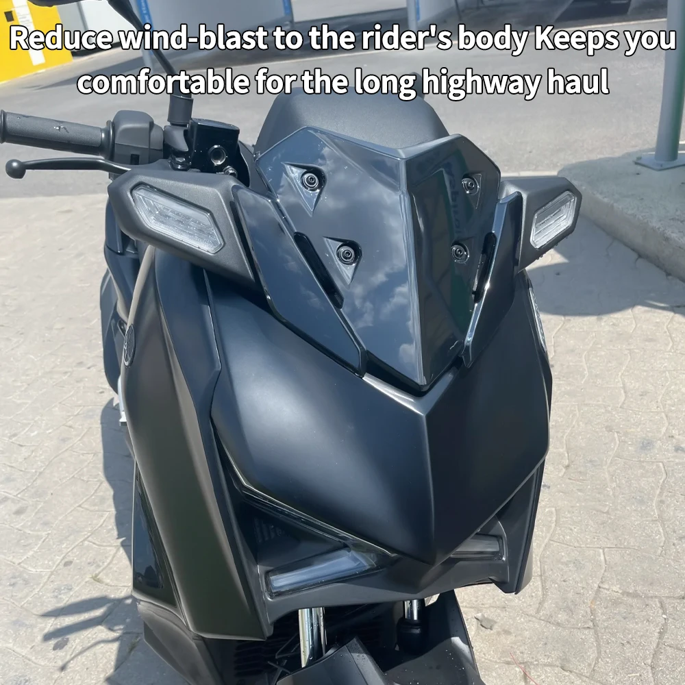 

Мотоциклетный дефлектор ветрового стекла для YAMAHA XMAX 300 XMAX 250 2023 2024 X-MAX 125 Tech MAX + 2025, лобовое стекло мотоцикла Viser