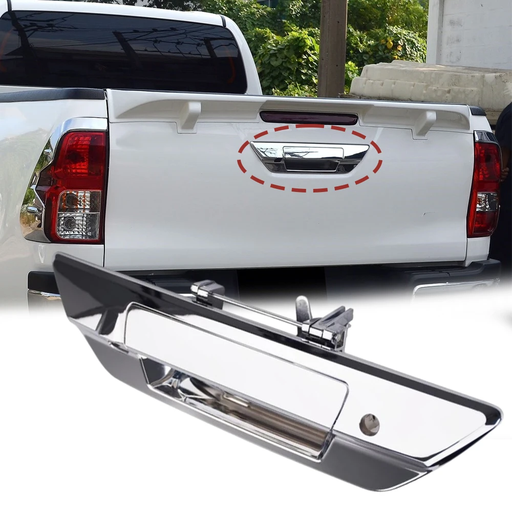 

Хромированная ручка для багажника для Toyota Hilux Revo 2015 2016 2017 2018 690900K110 69090-0K110