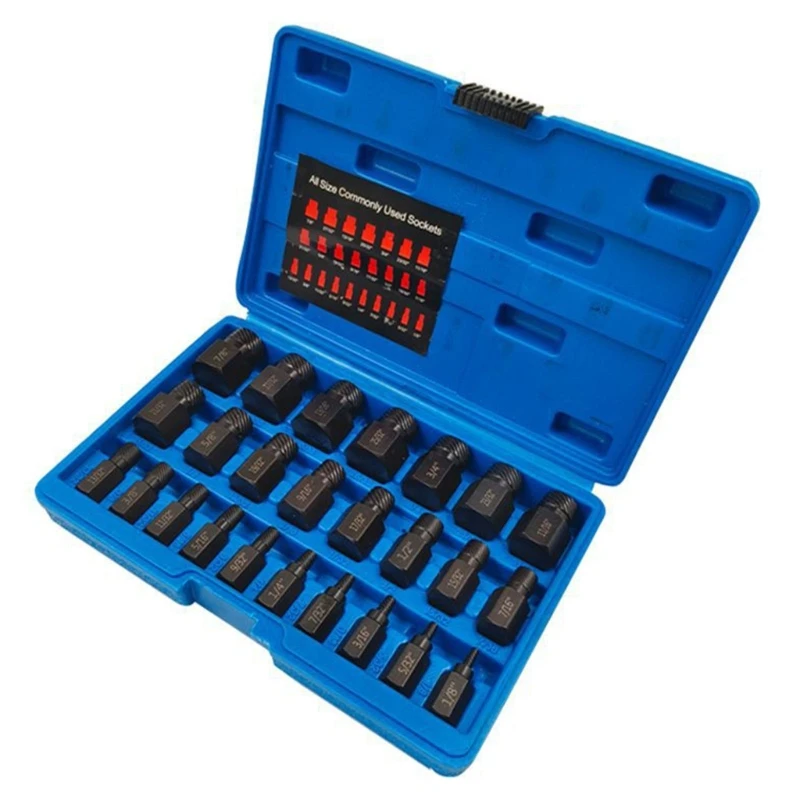 Kit estrattore per viti multiapplicazione Strumenti di riparazione per estrattori in acciaio di alta qualità Trasporto di goccia