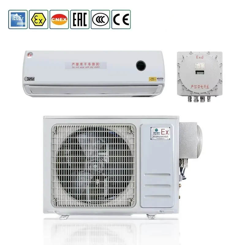 Explosion Proof Window Air Conditioner 1P Portable Precision AC ATEX IECEx EAC Constant Temp Humidity for Server Room Lab