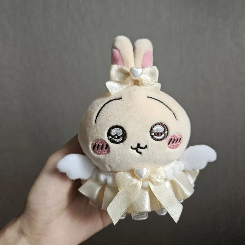 Cotton Doll Clothes Cute Lolita Angel Princess Dress With Wing For 10 13cm Nunu Body Doll Bear Plush Toy Accessories Girls Gift