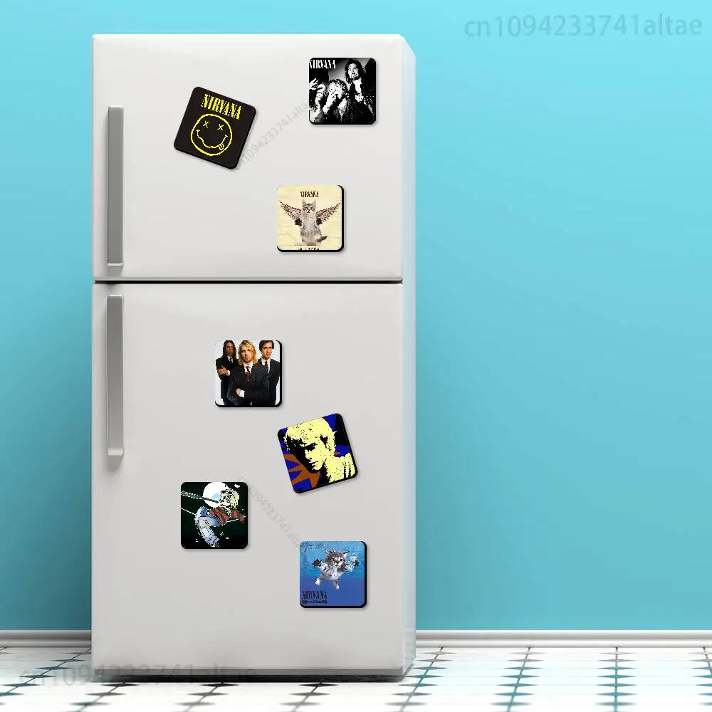 N-NirvanaS Cool Magnetic Fridge Magnets - No Falling Off, Fit for Refrigerators, All Metal Surfaces,Home Decor