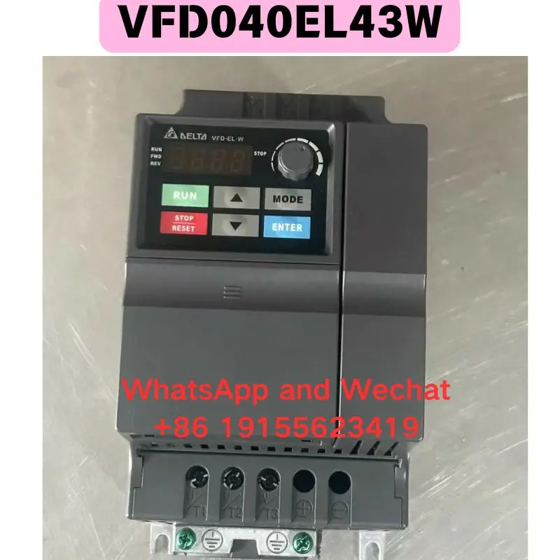 

Used VFD040EL43W Frequency converter Functional test OK