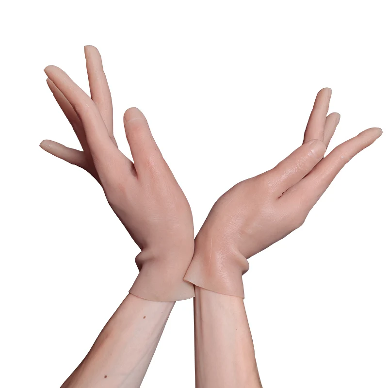 Roanyer Silicone Arms for Crossdresser Realistic Arms Cosplay Costumes Drag Queen Male to Female Artificial Skin Fake Hands