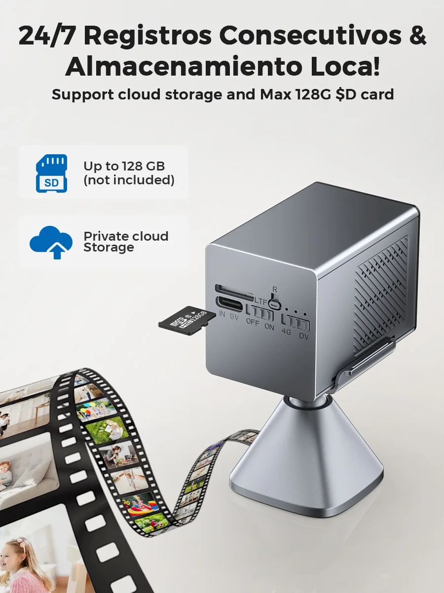 Mini telecamera HD da 5MP 2MP Wifi IP Smart Home Visione notturna interna Rilevazione umana Videocamera di sorveglianza di sicurezza wireless Audio