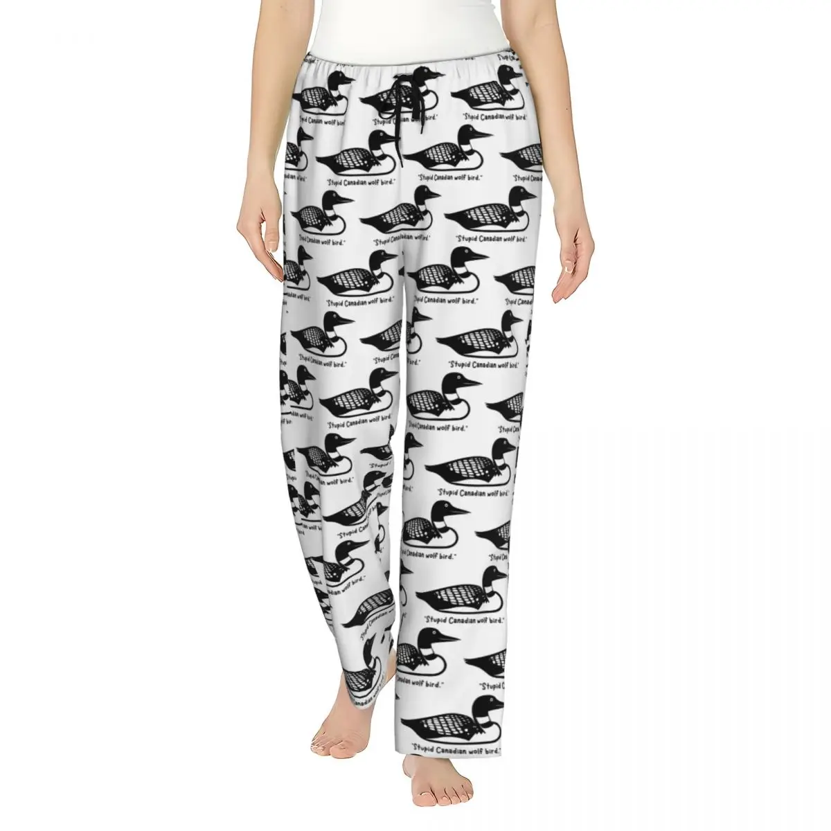 

Lady's Pajama Pants Heated Rivalry Loon Lounge Pants Comfy Canadian Sports Romance Pajama Bottoms Dorm