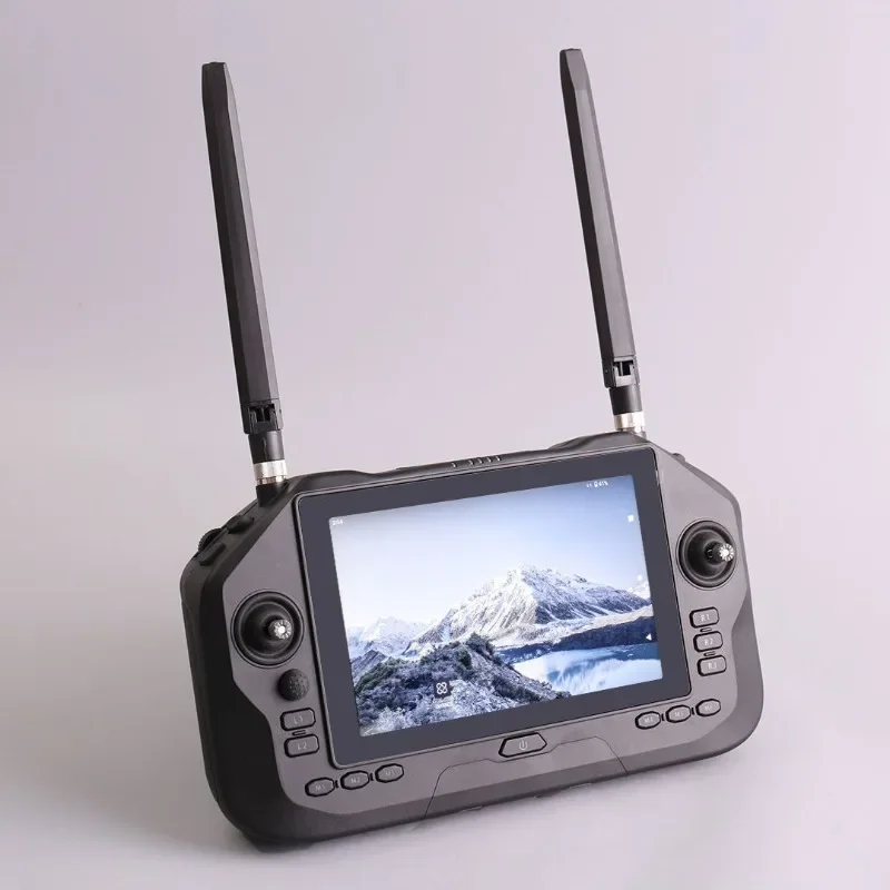 Drone handheld ground station remote control 40KM figure integrated high definition