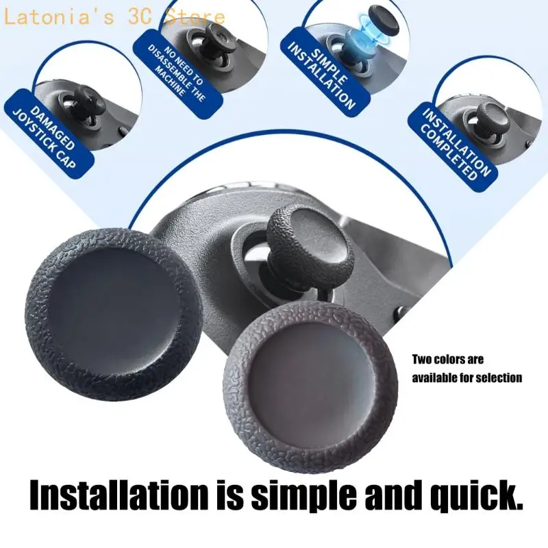 Analog Rocker Kappe Thumbstick Kappe Ersatz Joystick TPE Kappe Gaming Zubehör für S/X Game Controller X3UB – Detail 10