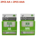 2PCS AA 2PCS AAA
