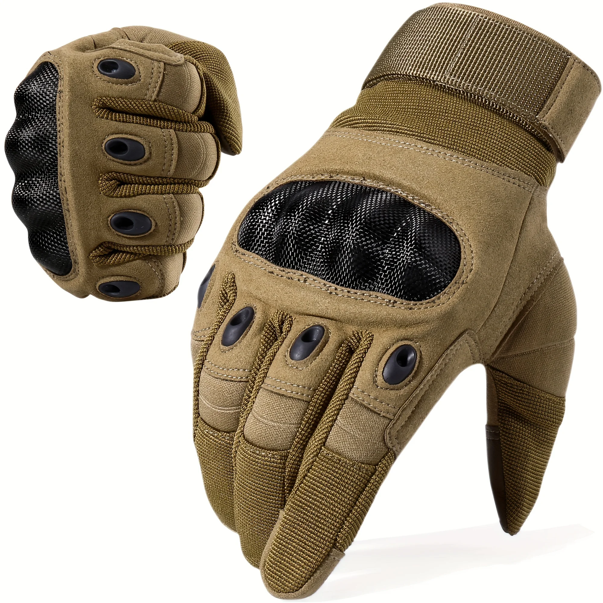 الرياضة في الهواء الطلق الصيد قفازات المشي كاملة الأصابع قفازات تسلق الجبال اللمس تصميم اللياقة البدنية حماية قفازات الدراجات النارية الرياضية