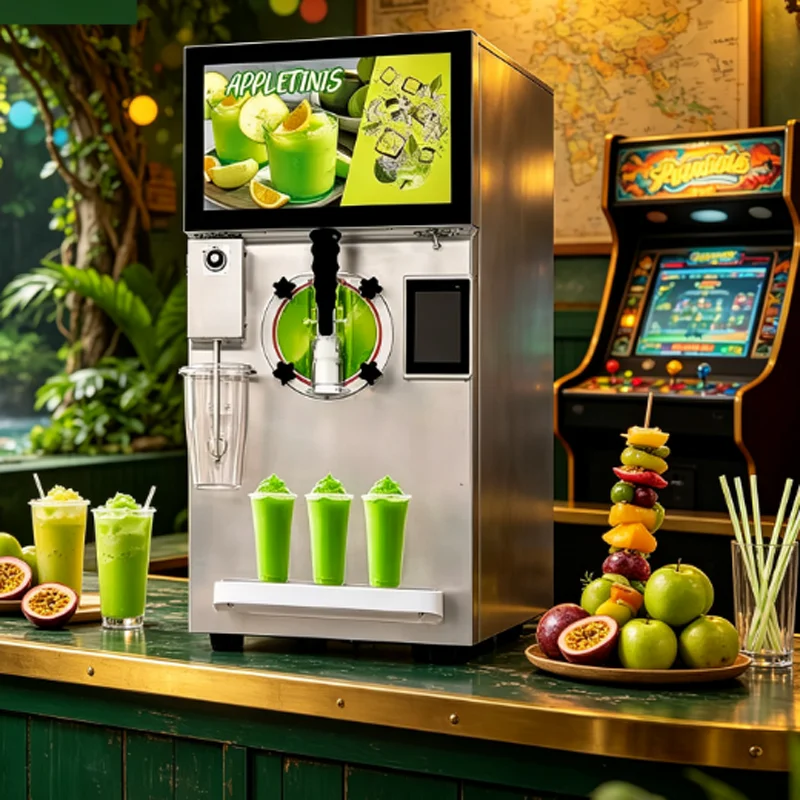 6 in 1 Commercial Frozen Drink Beverage Machine Commercial Slush Machine Slushie Machine