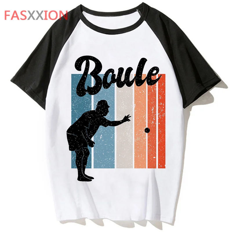 petanque t shirt t-shirt male streetwear for harajuku tshirt clothing hop tee men hip top funny