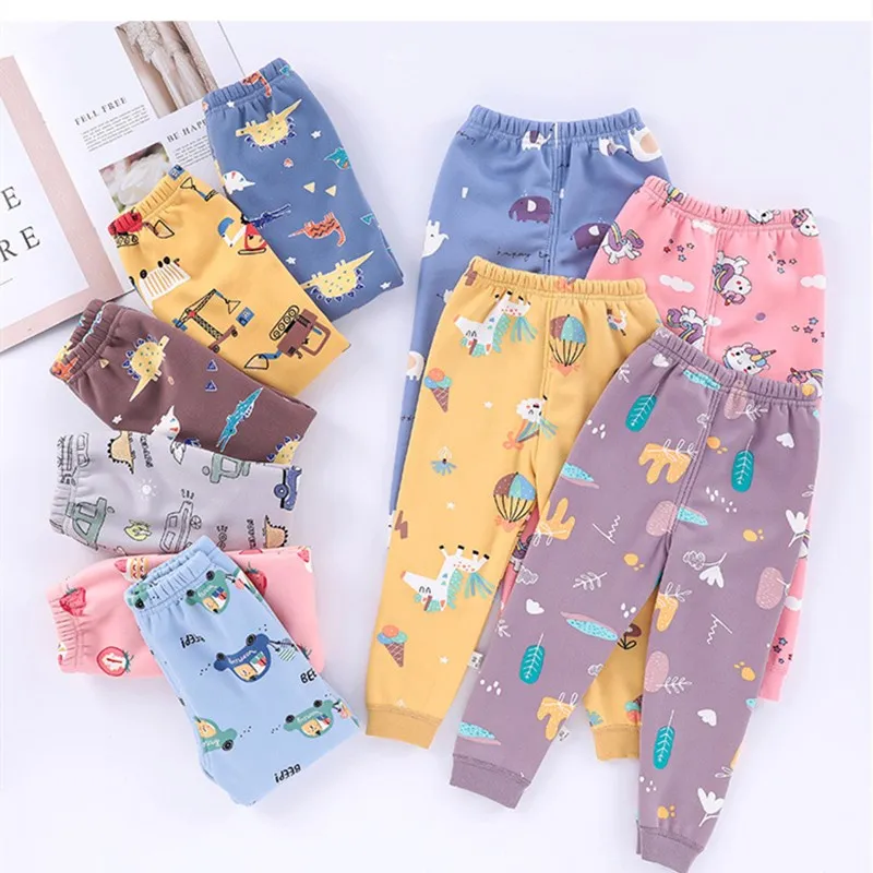 

Kid Leggings For Girls Cotton Toddler Infant Striped Leggings Knit Pants Children Cute Stretchy Warm Trousers Winter Warm Panty