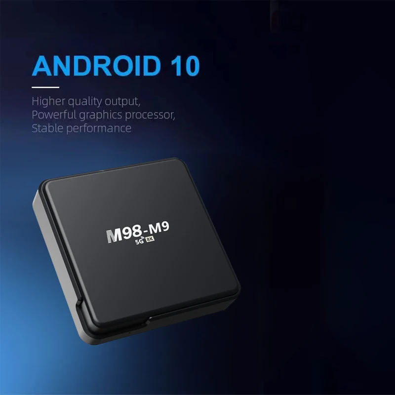 M98 M9 ATV Android TV Box Allwinner H313 Quad Core Android Box obsługuje 4G 5G WiFi6 BT5.0 HD Set Top TV Box 4k smart tv