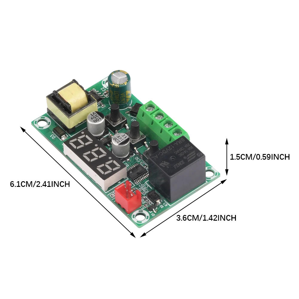 W1209 AC 110-220V  Heat Cool Temp Thermostat Temperature Control Switch -50-110°C Temperatur Controller Thermometer Controller