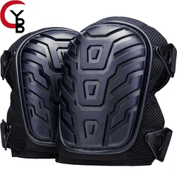 Professional Knee Pads for Work; Gardening & Construction Knee Pads with Thick Gel Cushion,Industrial Heavy Duty  Knee Pads1pair