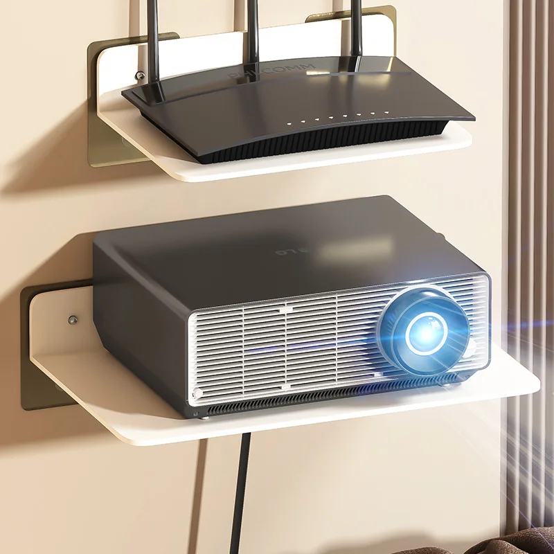 

Router Wall Shelf Holder Camera Shelf Wall Display Shelf Universal Wall Mount Bracket For TV Set-top Box Audio Projector Storage