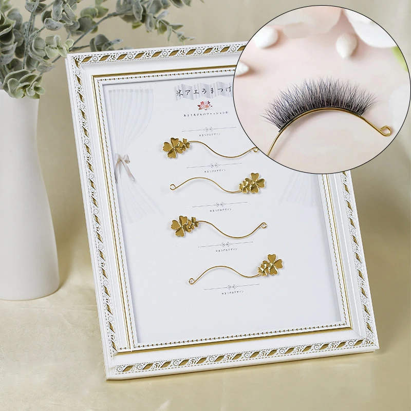 False Eyelash Display Board Eyelashes Try On Effect Exhibit Auxiliary Tool Assisted Magnetic False Eyelash Display Rack