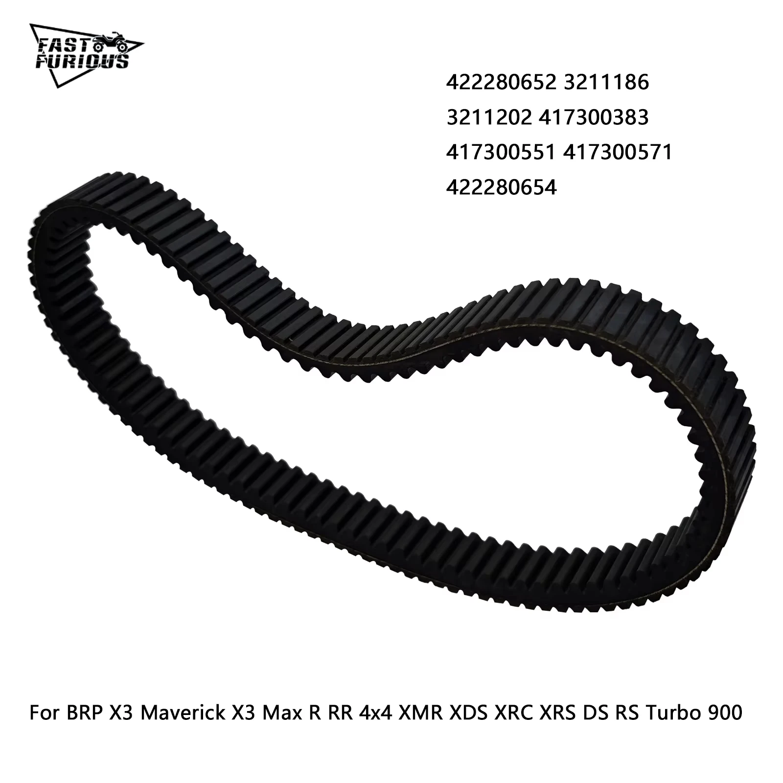 

Ремень вариатора CVT 422280652 422280651 49C4266 422280654 для BRP X3 Maverick X3 Max R RR 4x4 XMR XDS XRC XRS DS RS Turbo 900 UTV