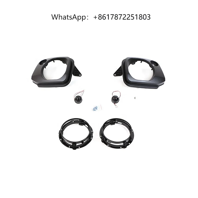

Offroad Auto Parts Car Accessories Customized Headlight Lamp Bracket Light Support Body Kit Fit for Jimny 2007-2011 2012-2018