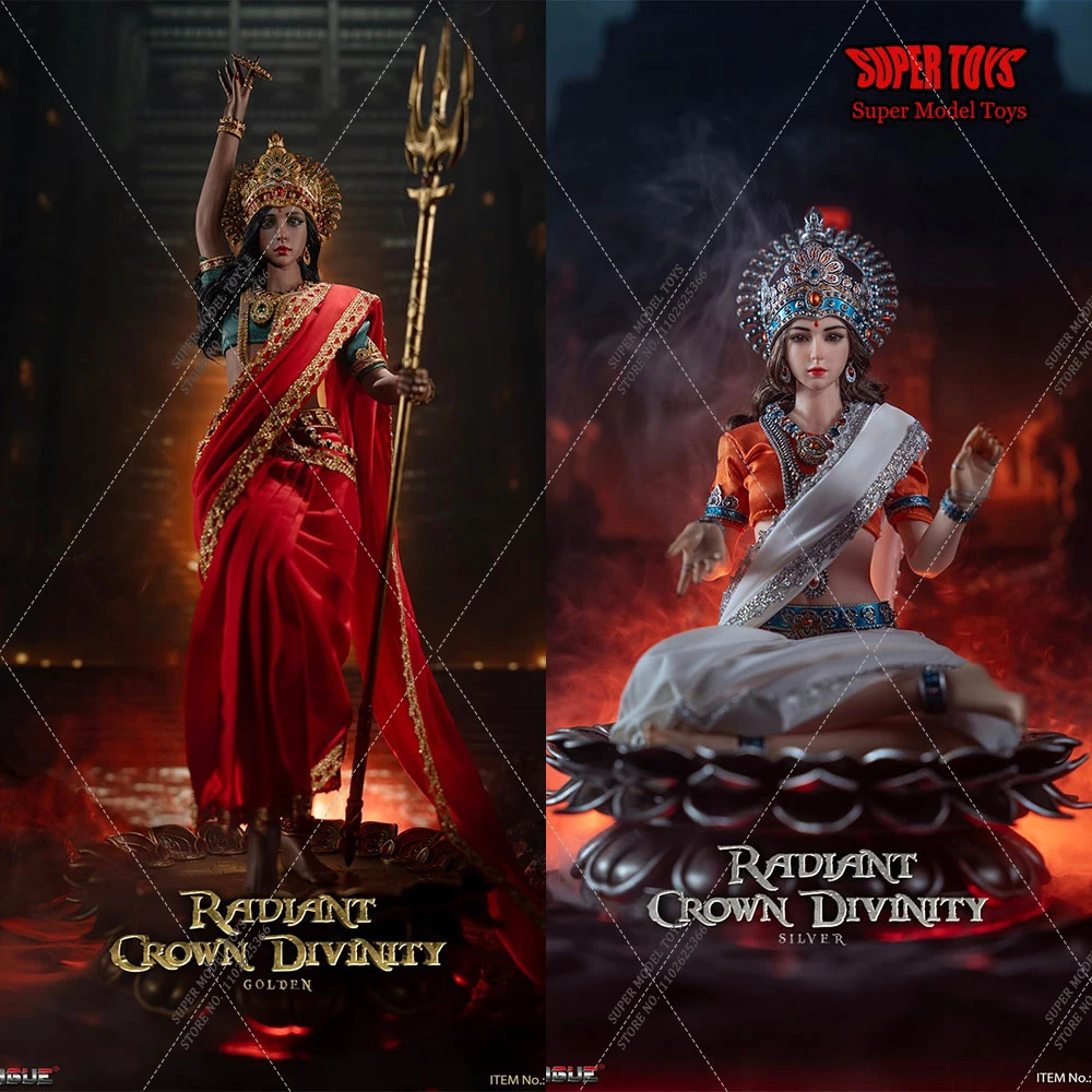 Original TBLeague PL2023-211 AB 1/6 Scale Indian Goddess Radiant Crown Divinity Parvati Full Set 12'' Action Figure Model Toy