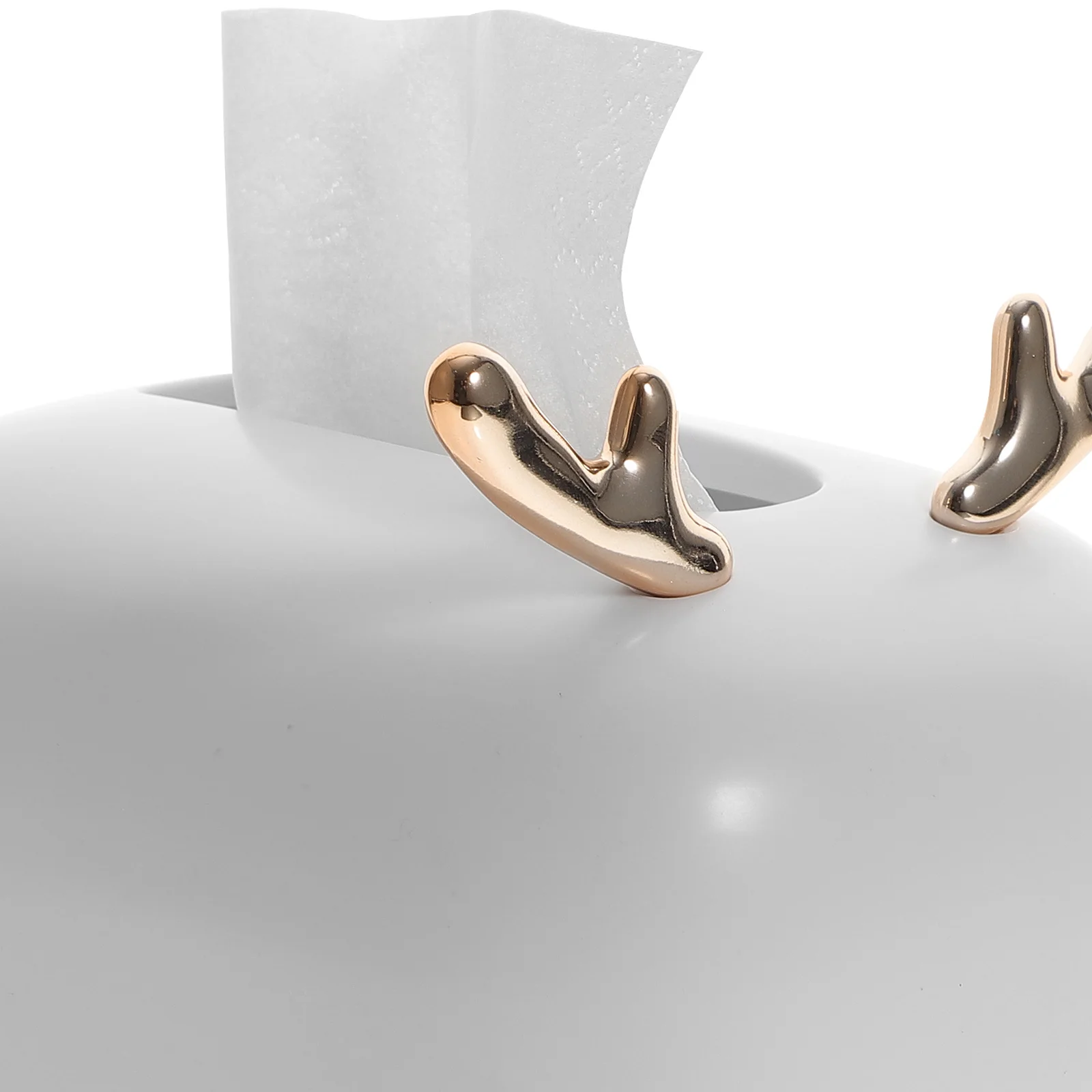 

Tissue Box Cover Sleigh Elk Design Napkin Storage Holder For Living Room Bedroom Office Cartoon Tissue Container Paper