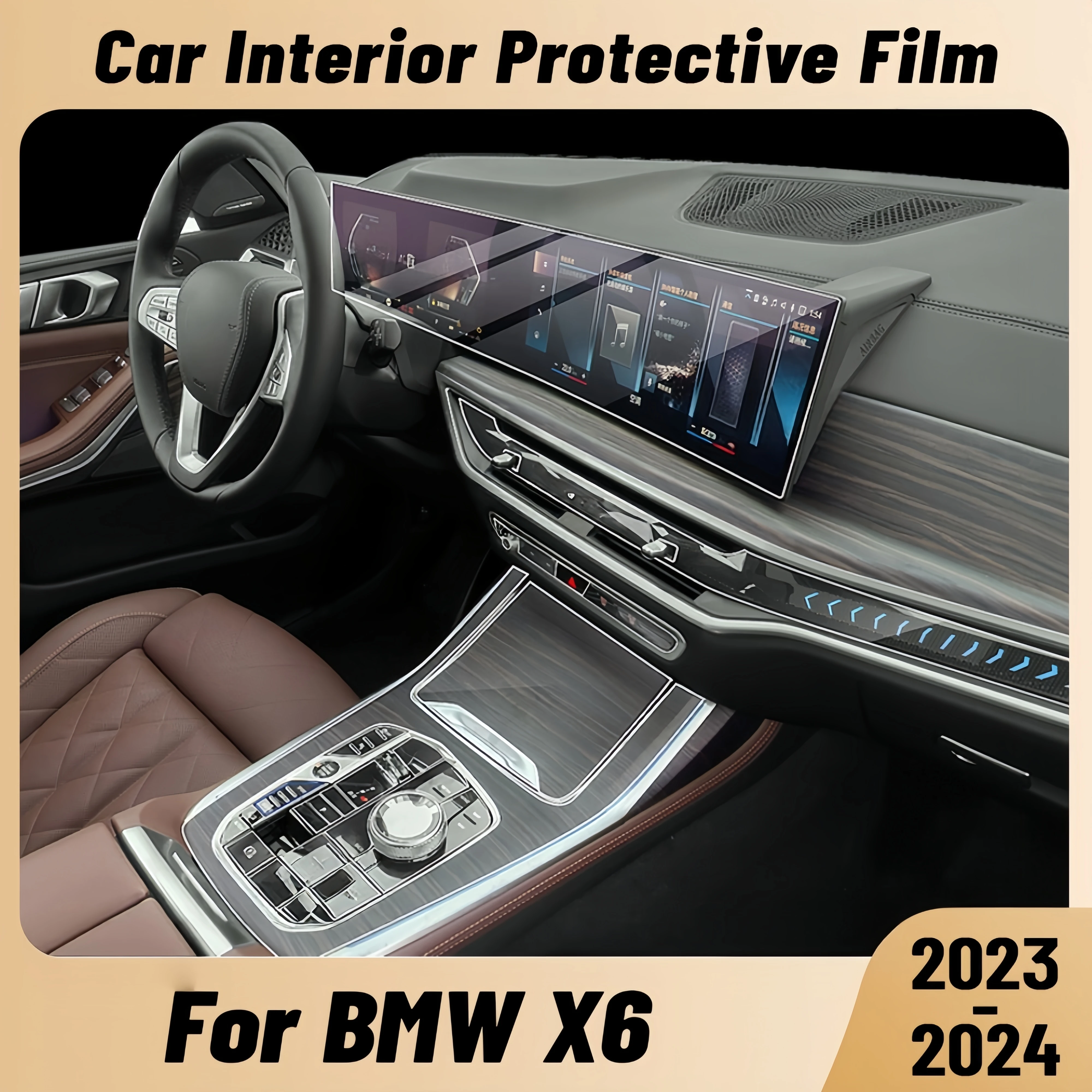 pelicula-protetora-tpu-anti-riscos-para-painel-de-navegacao-e-console-central-de-carro-bmw-x6-2023-2024-adesivo