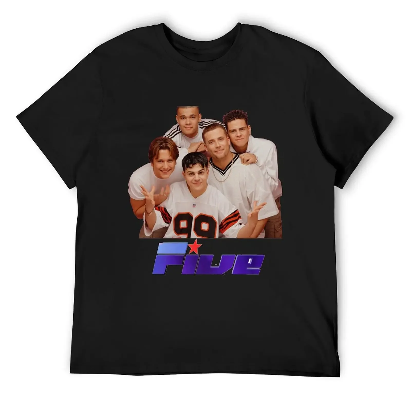 

5ive T-Shirt blue lock customs design your own cute tops football t shirt t shirts for men graphic